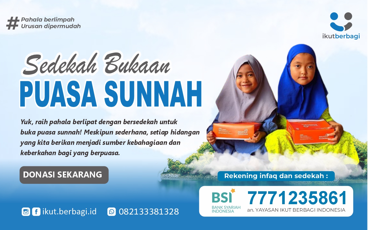  Sedekah Bukaan Puasa Sunnah