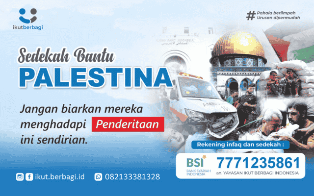 Sedekah Bantu Palestina